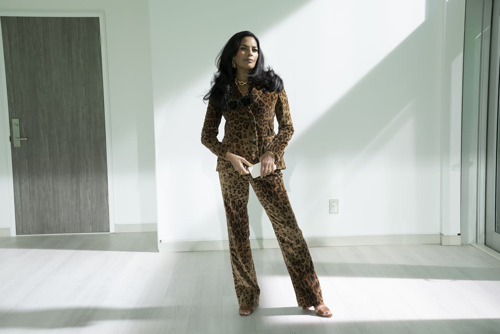 Seema Patel's Leopard Suit in "And Just Like That" Season 1, Episode 6