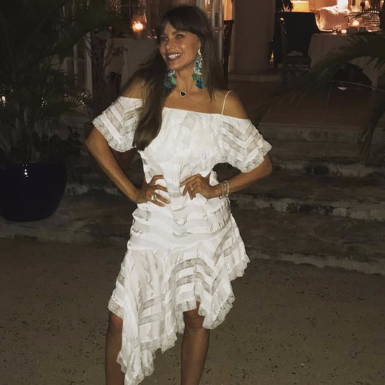 Sofia Vergara White Dress July 2017