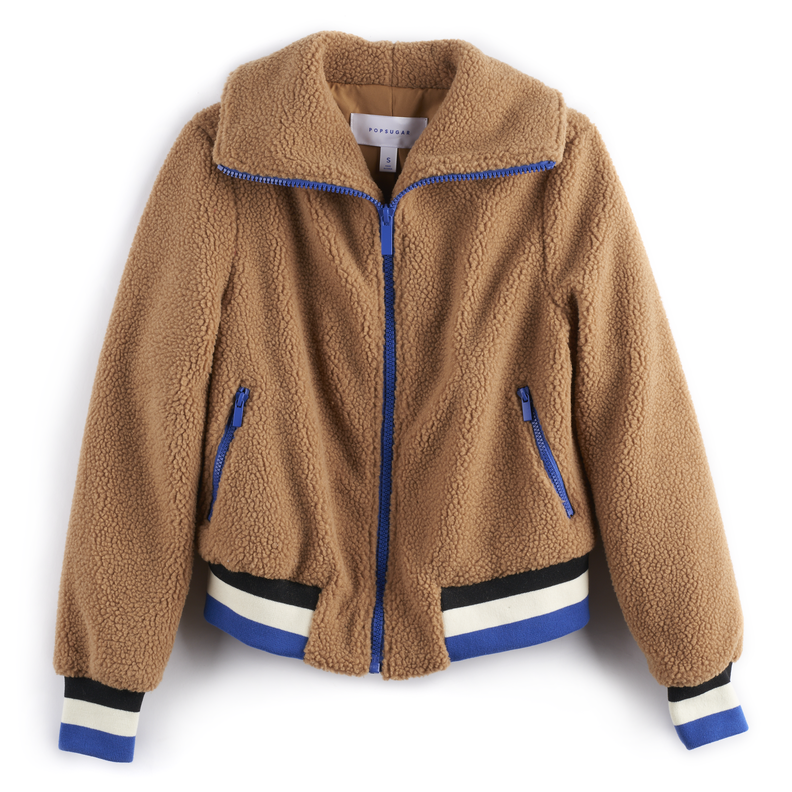 POPSUGAR Collection at Kohl's Teddy Bear Bomber Jacket