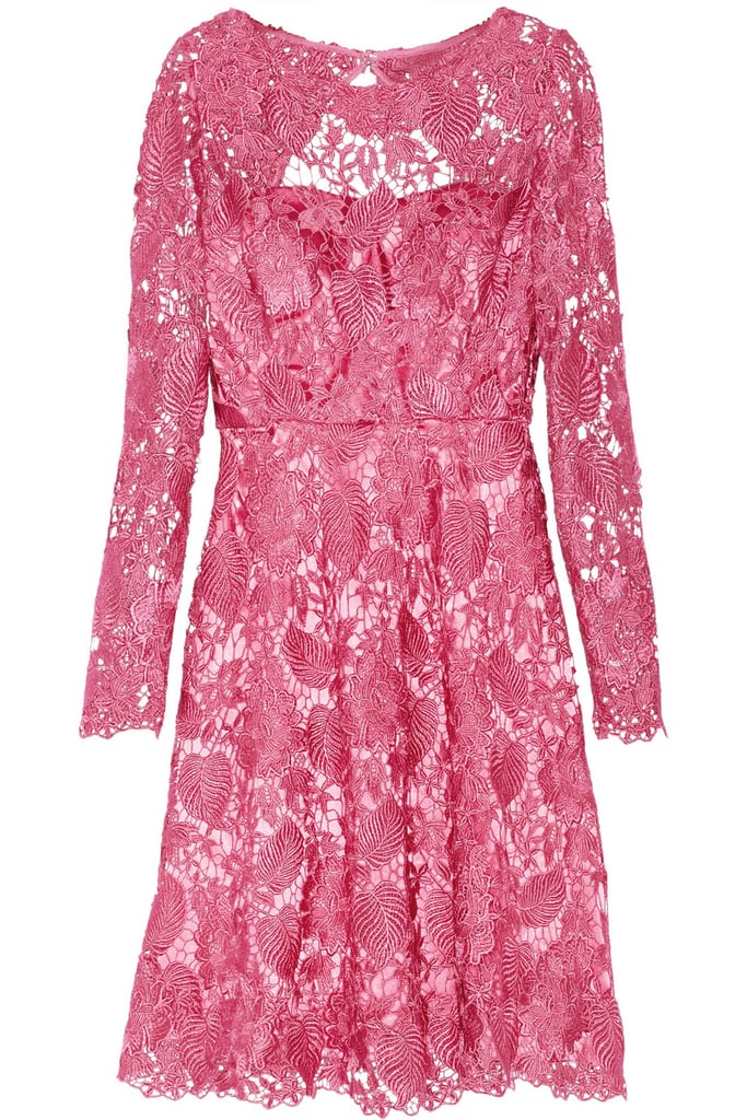 Mikael Aghal bright-pink lace dress ($280, originally $700)