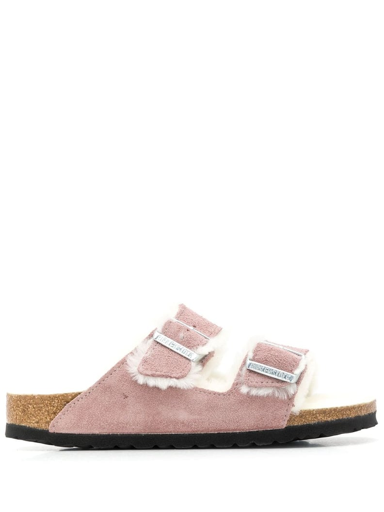 Birkenstock Shearling-Lined Sandals