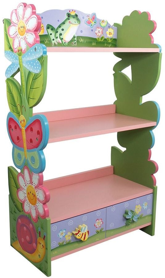 Teamson Kids Fantasy Fields Magic Garden Bookshelf