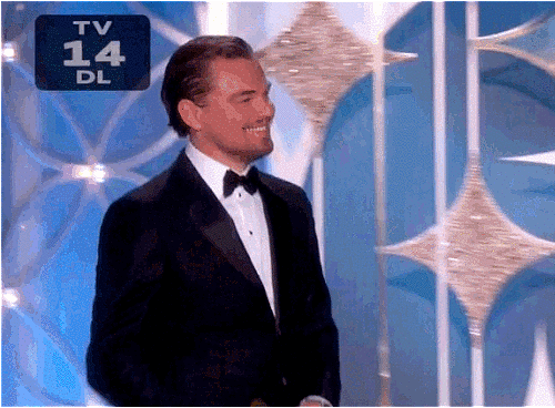 "Like a supermodel's vagina, let's all give a warm welcome to Leonardo DiCaprio." — Tina, being generally hilarious in 2014