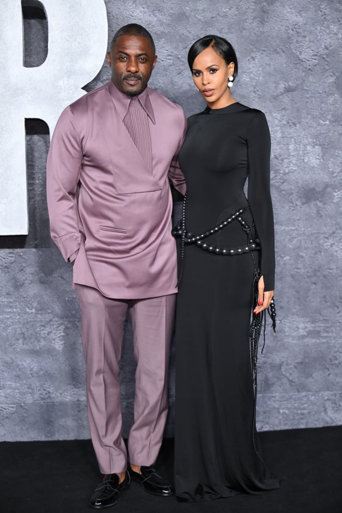 Idris Elba and Sabrina Dhowre Elba at the "Luther: The Fallen Sun" Premiere