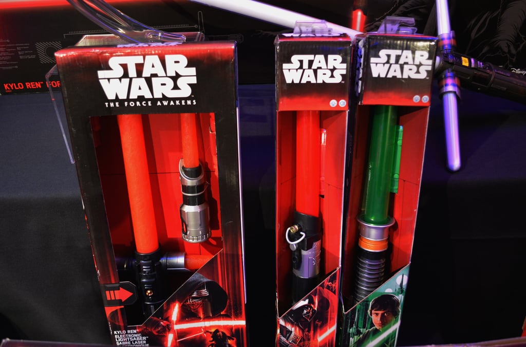 Electronic Lightsabers From Kylo Ren, Darth Vader, and Luke Skywalker