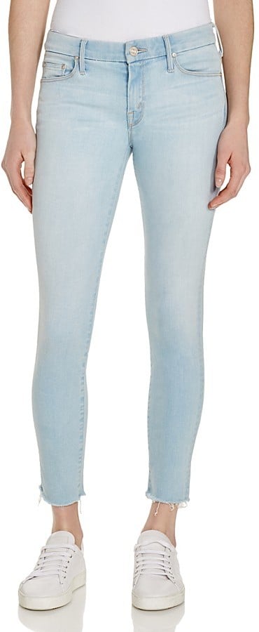 Mother The Looker Ankle Fray Jeans in Sweet Talk Me ($208)