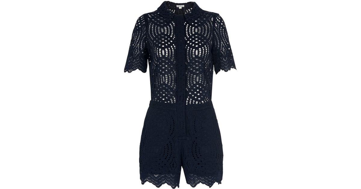 Whistles Clementine Lace Playsuit (279) Jumpsuits to Wear to