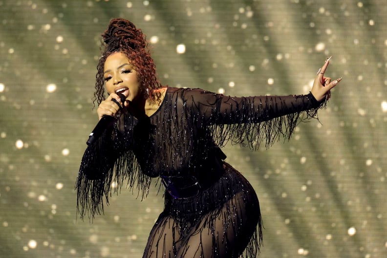 LOS ANGELES, CALIFORNIA - FEBRUARY 02: (FOR EDITORIAL USE ONLY) Chlöe performs onstage during Recording Academy Honors Presented by the Black Music Collective at Hollywood Palladium on February 02, 2023 in Los Angeles, California. (Photo by Amy Sussman/Ge