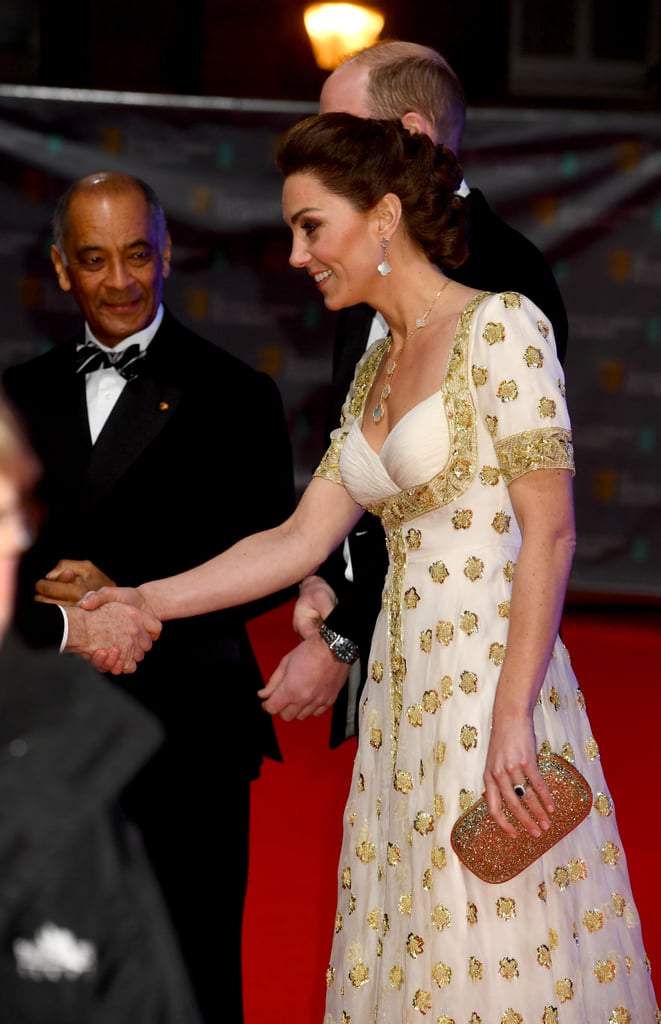 Kate Middleton Rewears Alexander McQueen to 2020 BAFTAs