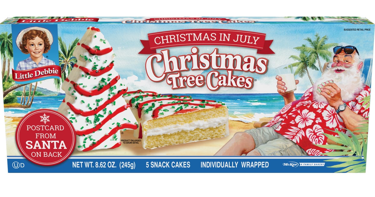 Little Debbie Christmas in July Tree Cakes at Walmart POPSUGAR Food