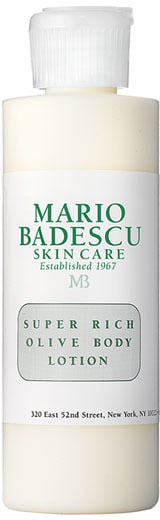 Not only is Mario Badescu Super Rich Olive Body Lotion ($10) quick-absorbing and superhydrating, but it's also chock-full of olive oil, which has antioxidant benefits.