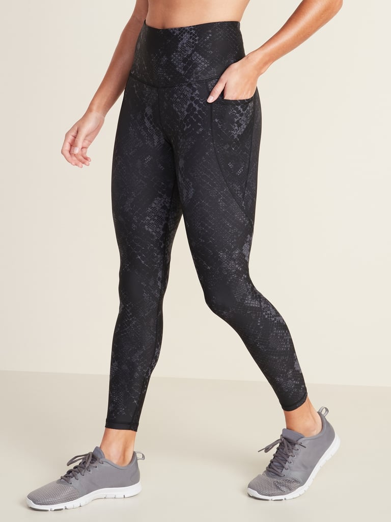 Old Navy High-Waisted Elevate Powersoft 7/8-Length Side-Pocket Leggings