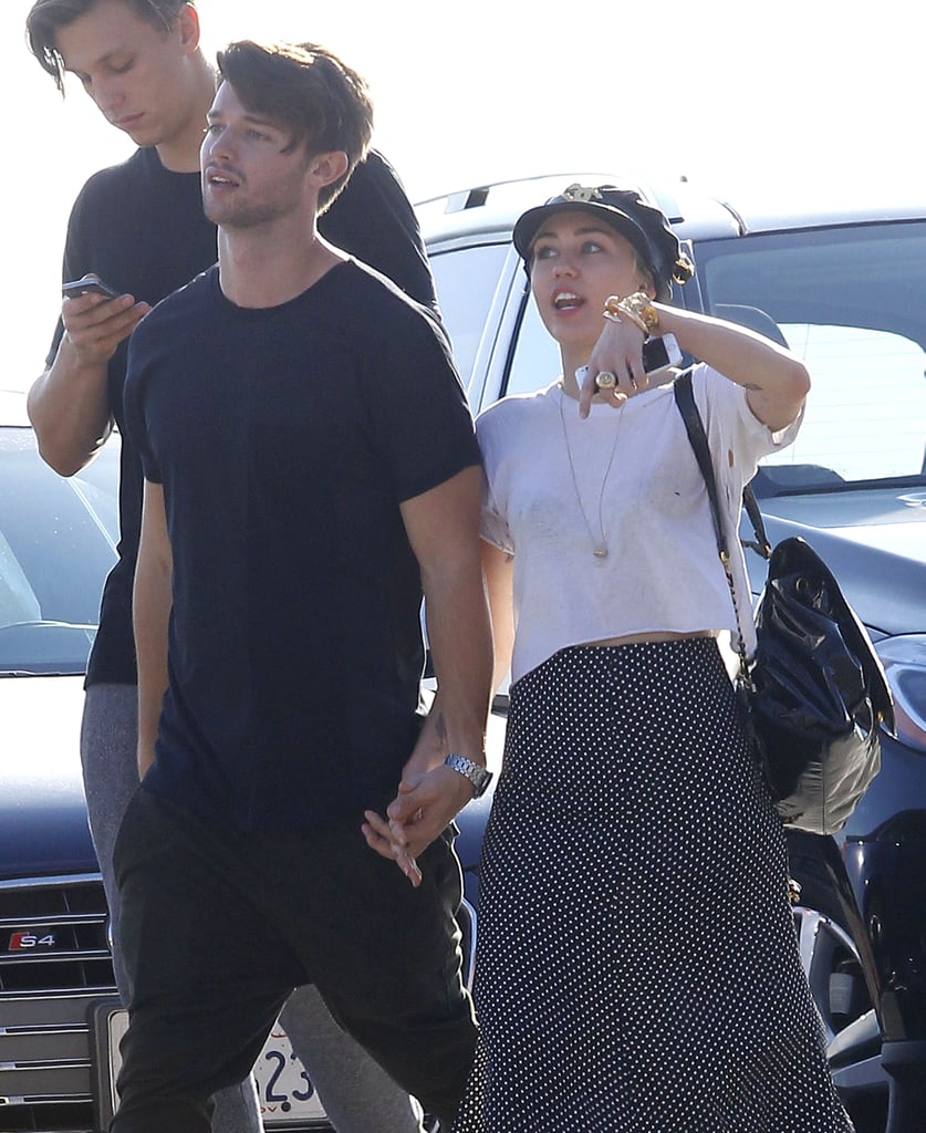 Miley Cyrus and Patrick Schwarzenegger Show PDA | Pictures