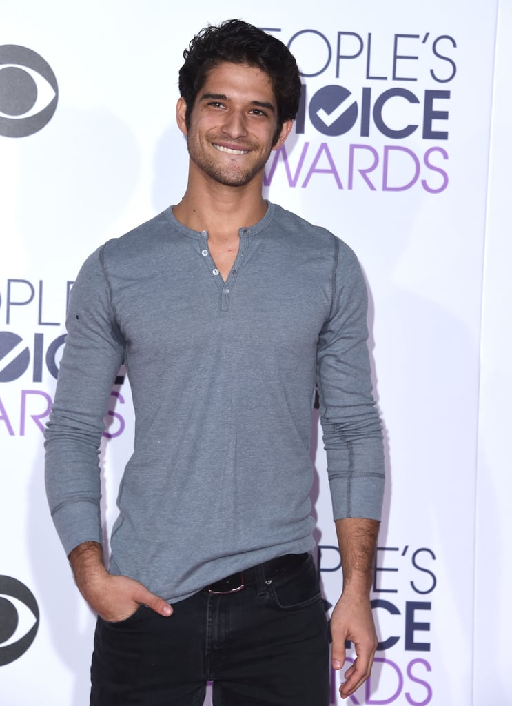Tyler Posey Looking All Sexy at the People's Choice Awards