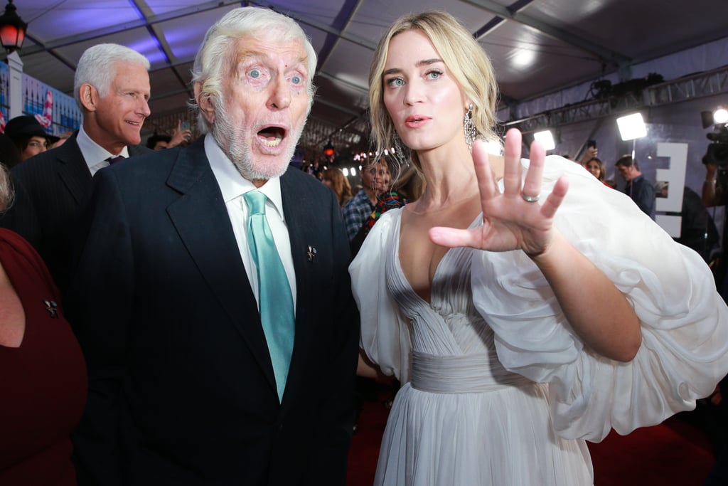 Emily Blunt and John Krasinski Mary Poppins Premiere Photos