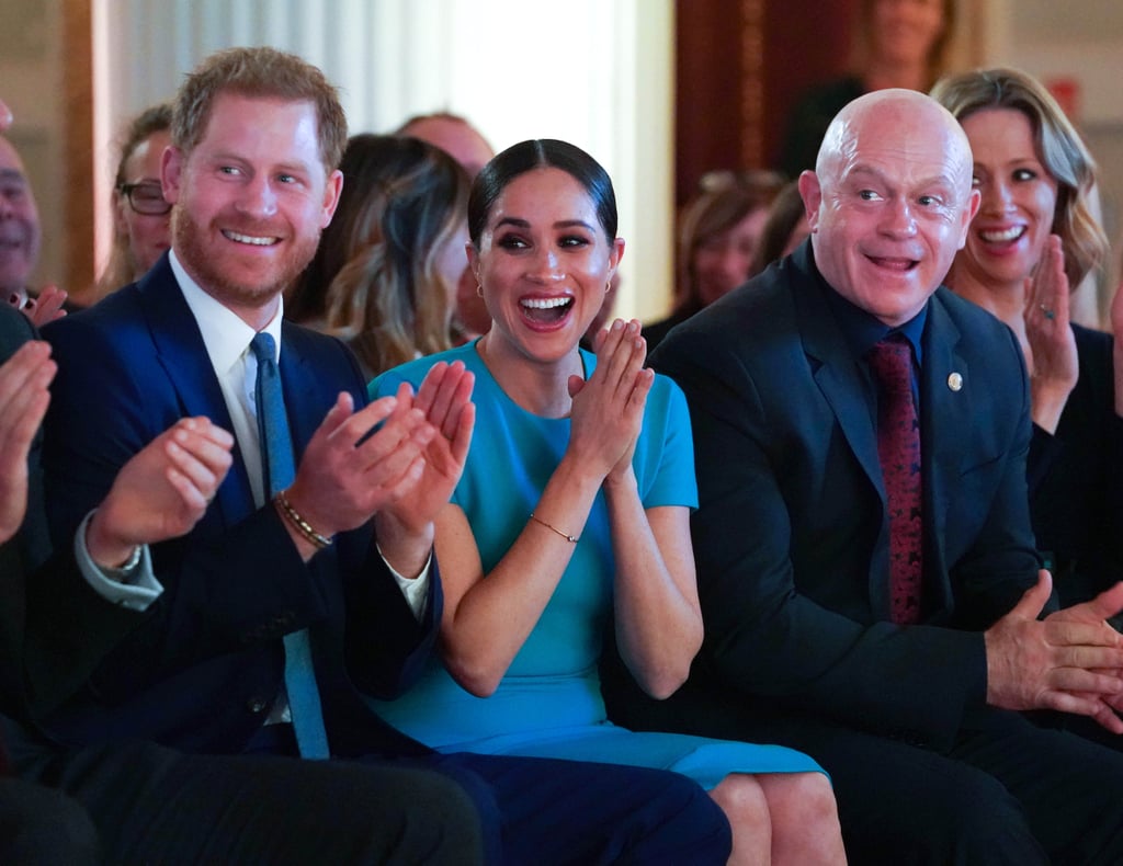 Prince Harry and Meghan Markle at the 2020 Endeavour Awards