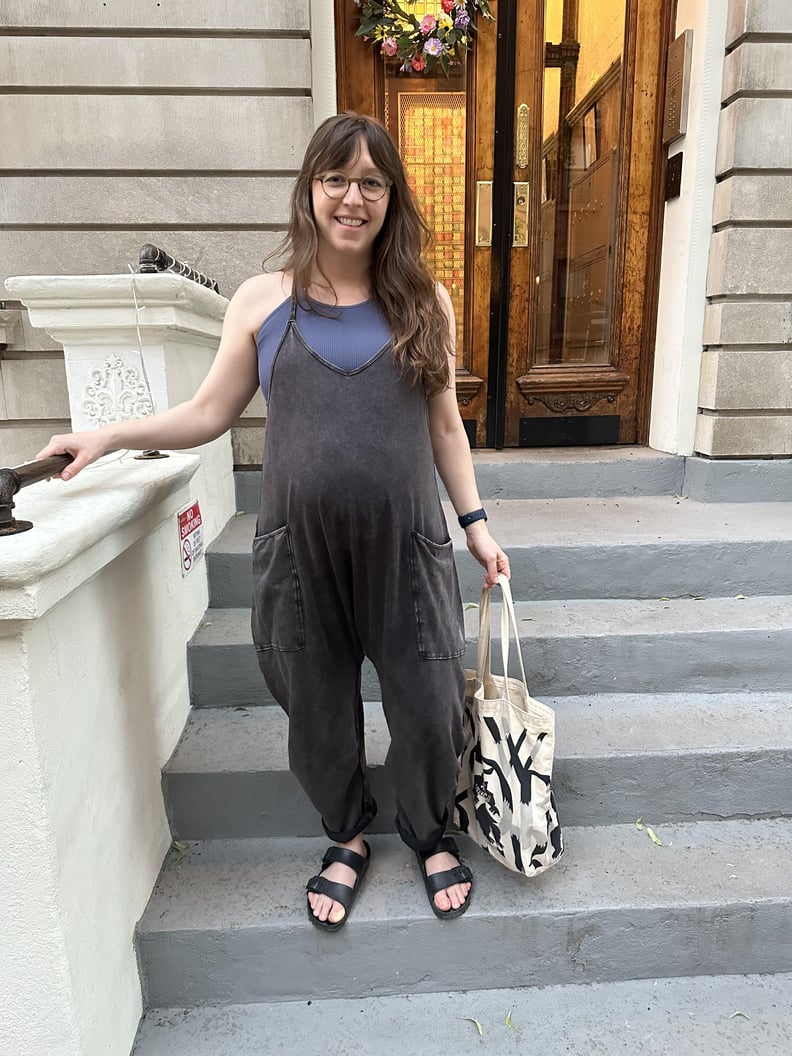 Free People Training Day Jumpsuit // Grey – Jenny in the City
