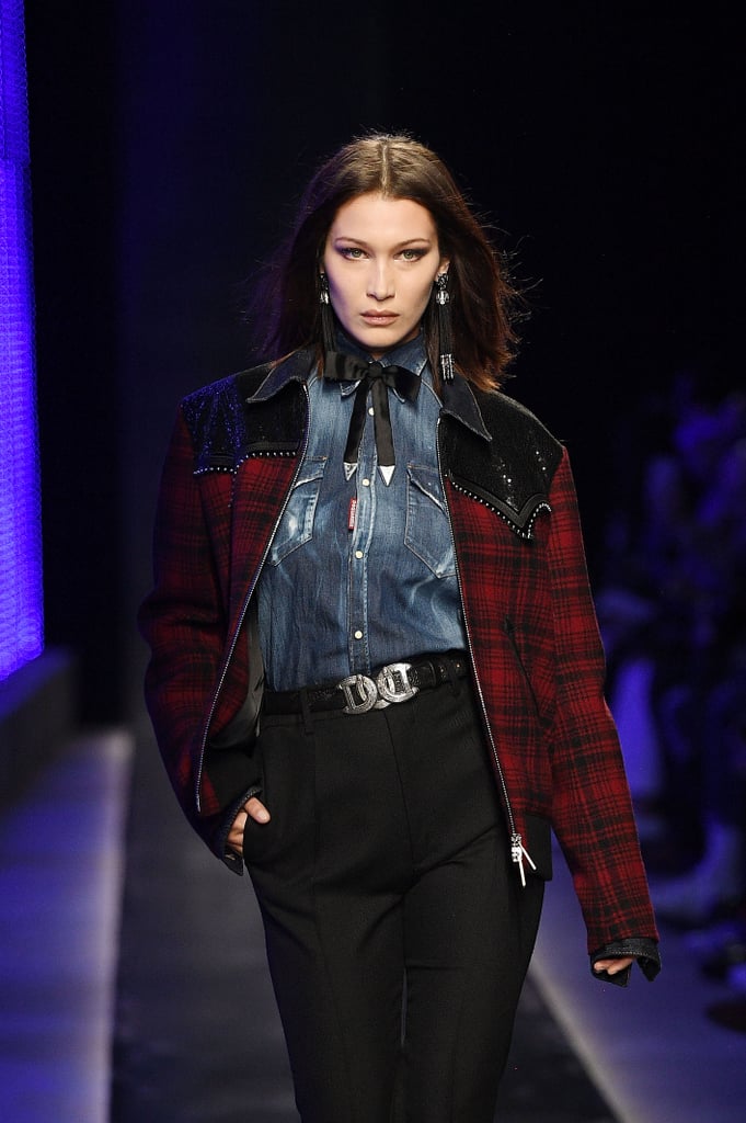 Kendall Jenner at Milan Men's Fashion Week