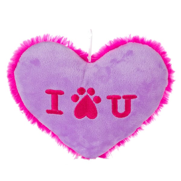 love heart soft toy