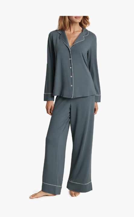 Adore Me Matilda Long Sleeve Top & Pants Pajama Set ($36, originally $60)
How could I resist a fresh new pair of PJs this holiday season? Smooth and incredibly soft, this pajama set is at the top of my wishlist. The pajamas themselves are lightweight but warm enough to ward off the winter chill (and I love PJs that are as comfortable as they are cute).