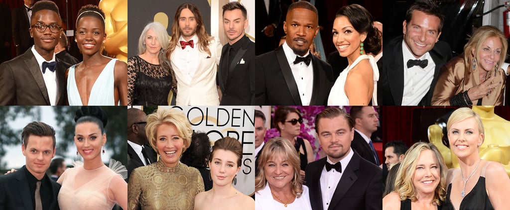Celebrities With Their Parents on the Red Carpet 2014