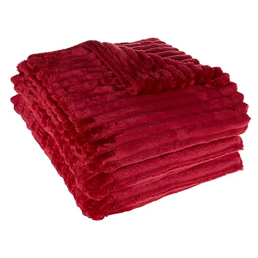 A Father's Day Gift Under $50: Simply Essential 3-Piece Corduroy Throw Blanket and Pillow Bundle