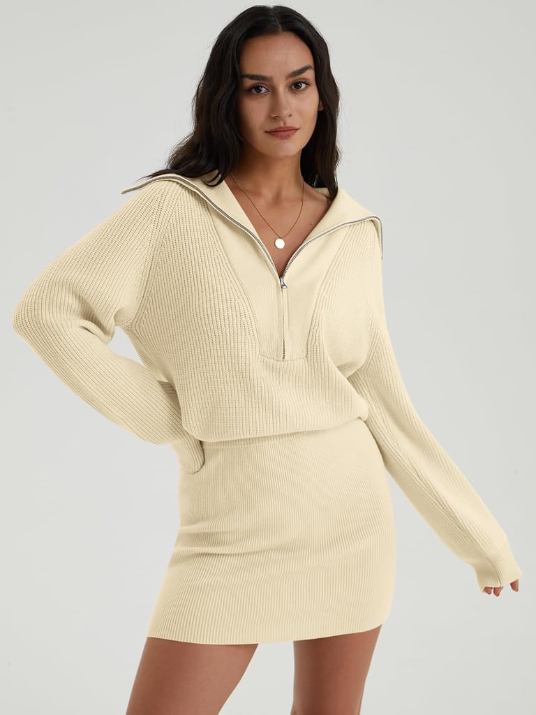 Best Half-Zip Sweater Dress