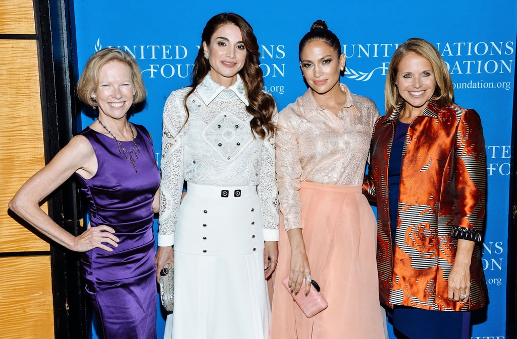 Queen Rania of Jordan Visits New York City