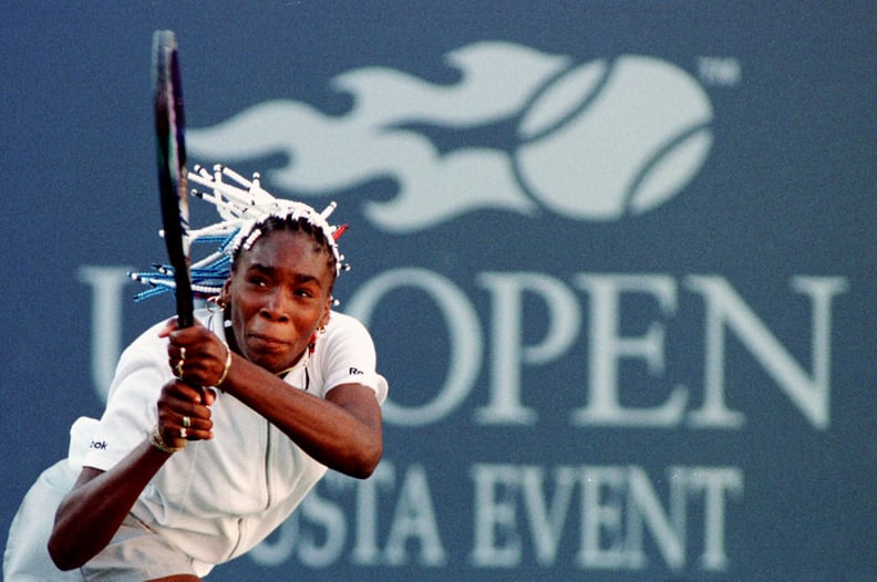 Venus Williams Competing at the US Open in 1997