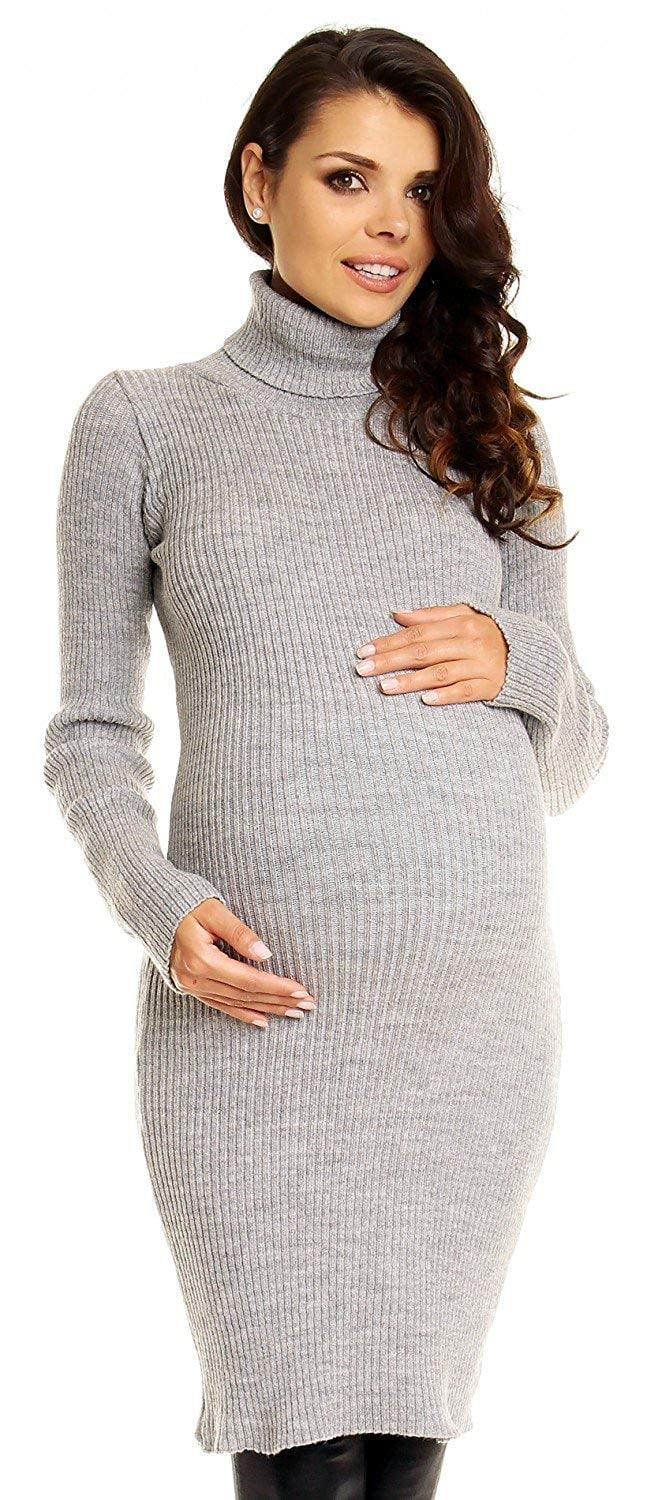 Zeta Ville Maternity Stretch Warm Knit