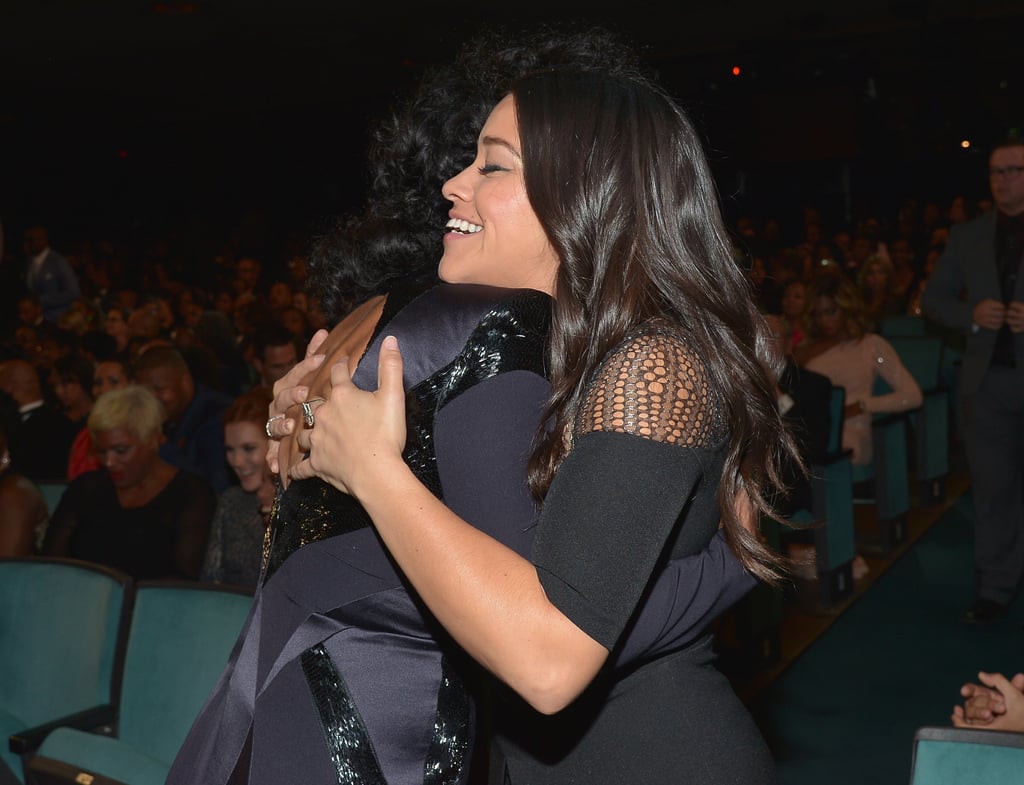 Pictured: Tracee Ellis Ross and Gina Rodriguez