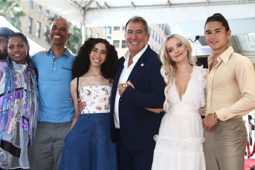 Cameron Boyce's Family at Kenny Ortega Walk of Fame Ceremony