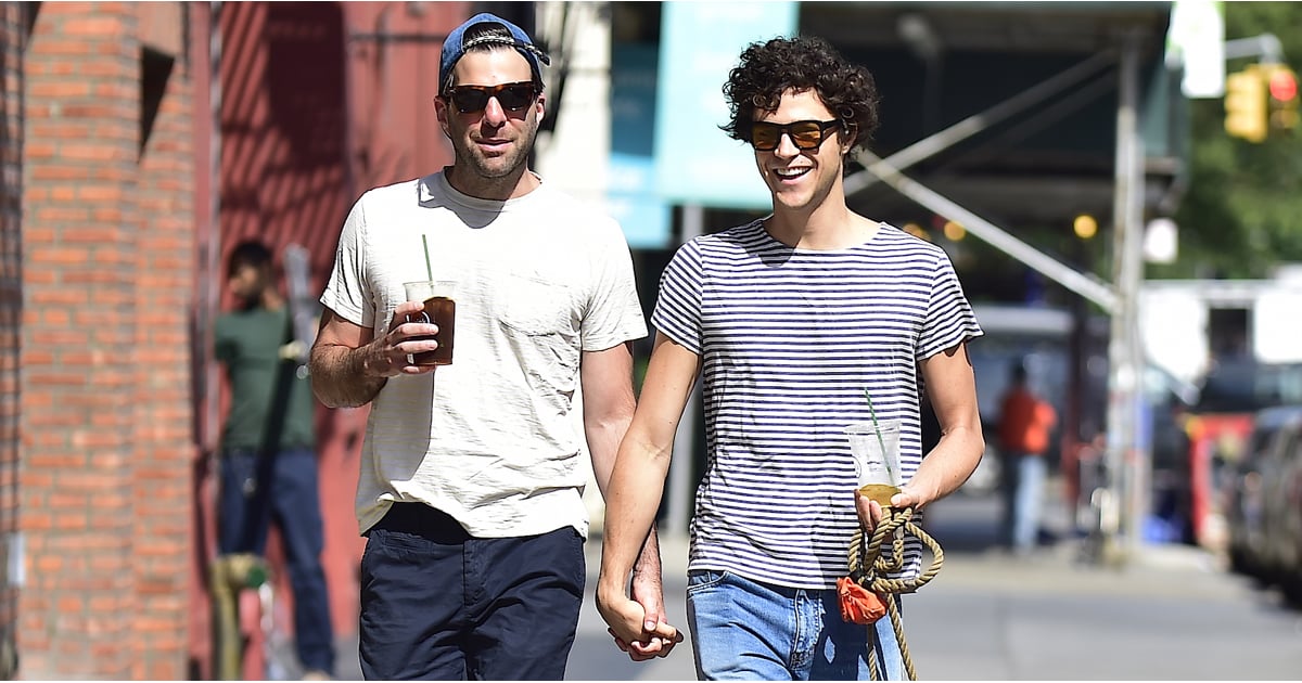 Zachary Quinto and His Boyfriend in NYC June 2016 | POPSUGAR Celebrity