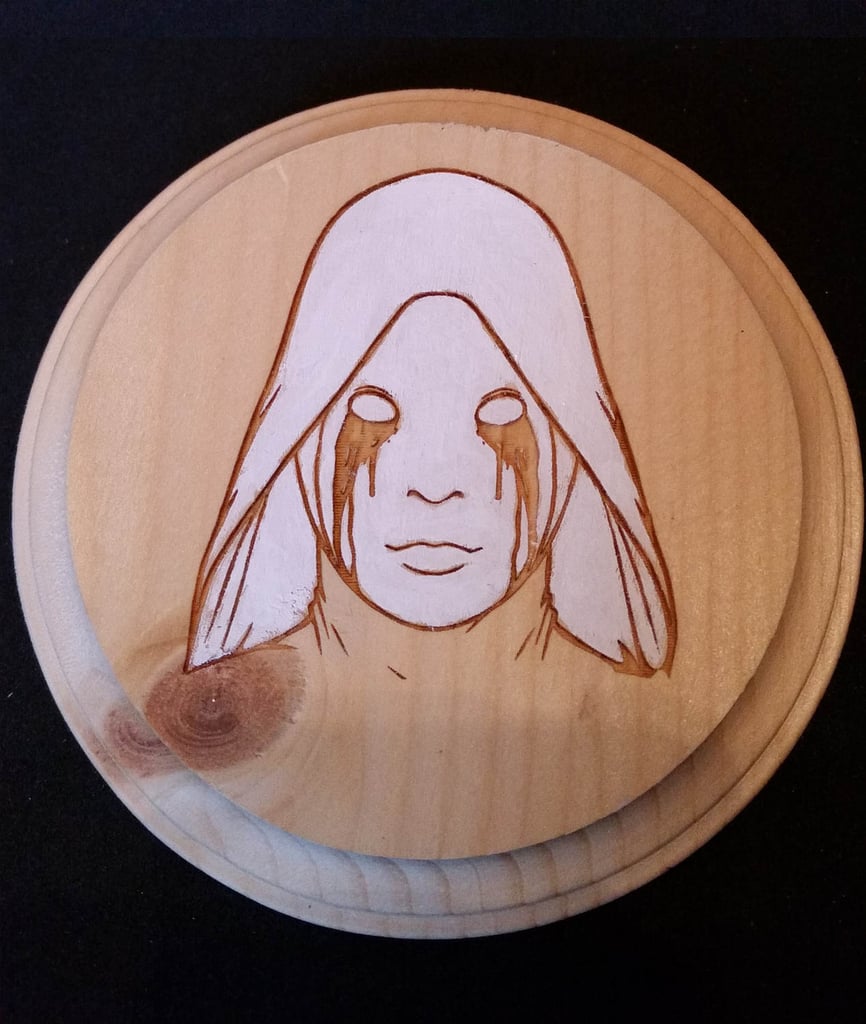 Asylum Wooden Wall Hanger ($15)