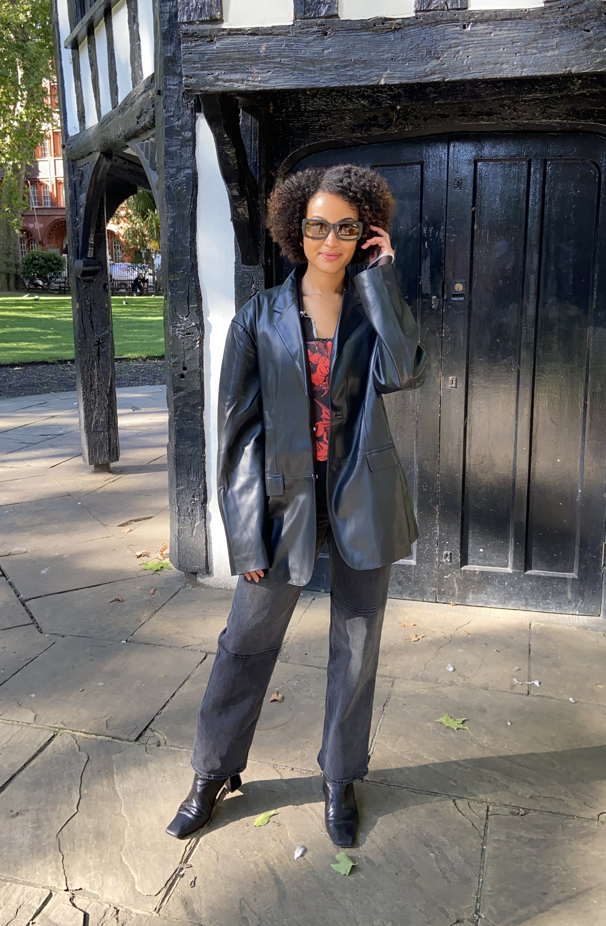 Corset, Leather Blazer, Dark Denim, 5 Autumn Outfit Ideas Inspired by  London's Best Street Style Trends
