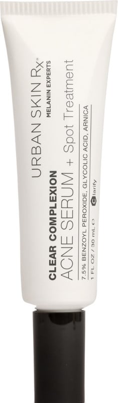 Benzoyl Peroxide Treatment: Urban Skin Rx Clear Complexion Acne Serum + Spot Treatment