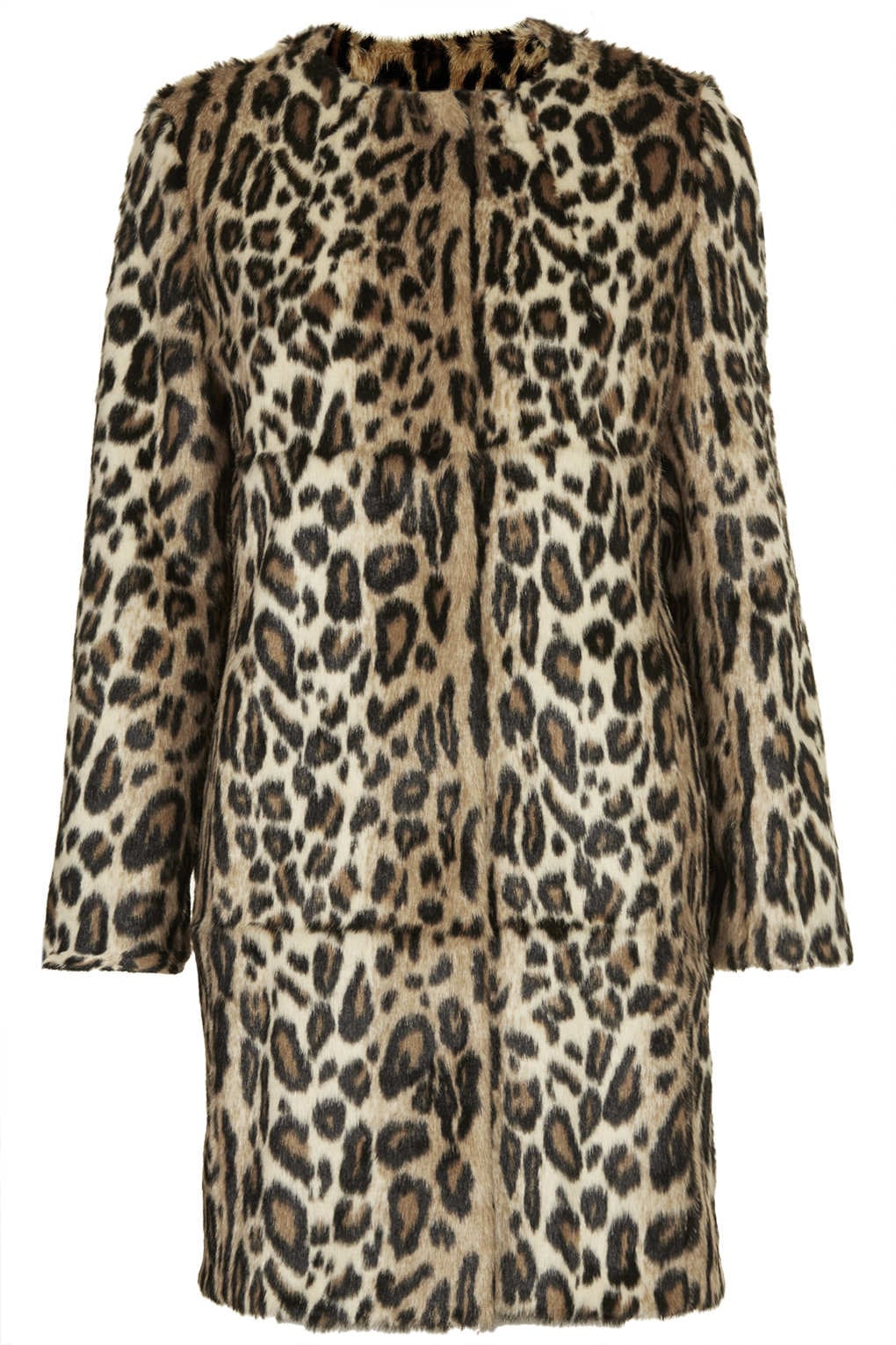 Topshop tobacco coat sale