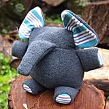stuffed animal made from hospital blanket