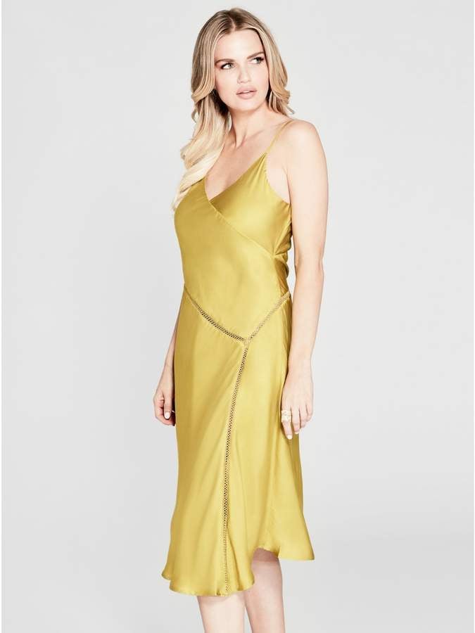 marciano yellow dress