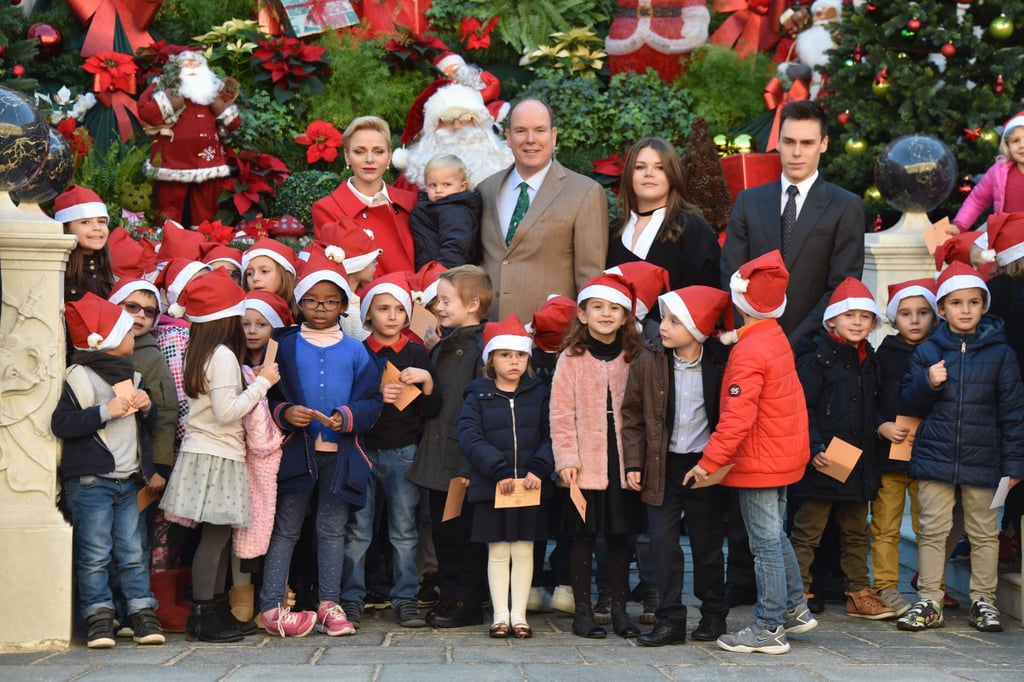 Princess Charlene and Family Christmas Event December 2016