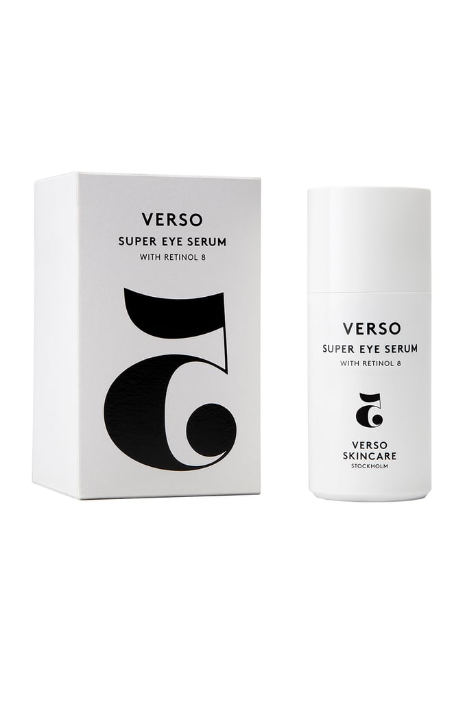 Why you need it: This retinol-infused eye serum deals with all the stuff you don't want — puffiness, dark circles, and fine lines. 
Verso 5 Super Eye Serum ($80)