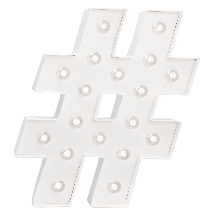 Hashtag Marquee Light Best Gifts For Tweens POPSUGAR Moms Photo 4