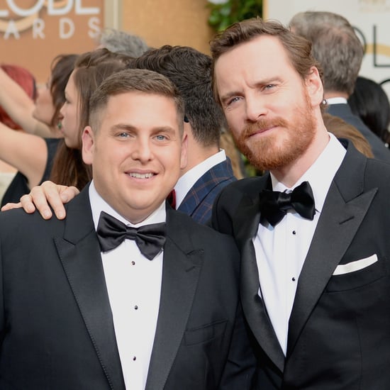 Michael Fassbender at the Golden Globe Awards 2014