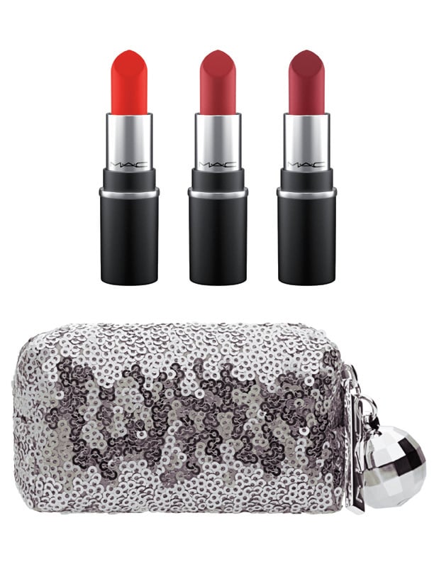 MAC Snow Ball Mini Lipstick Kit in Rose