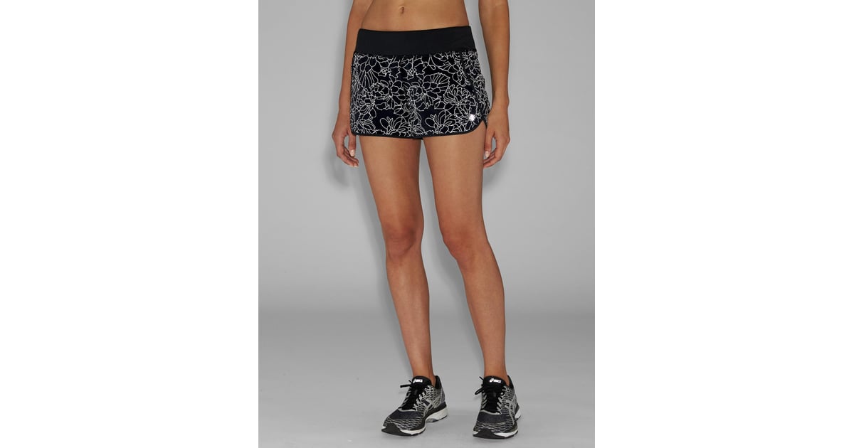 Athleta Reflective Floral Track This Run Short Reflective Running
