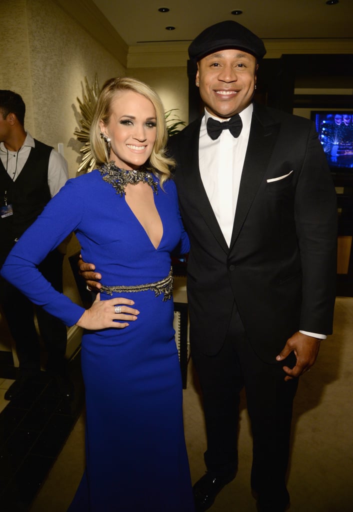 Pictured: Carrie Underwood and LL Cool J