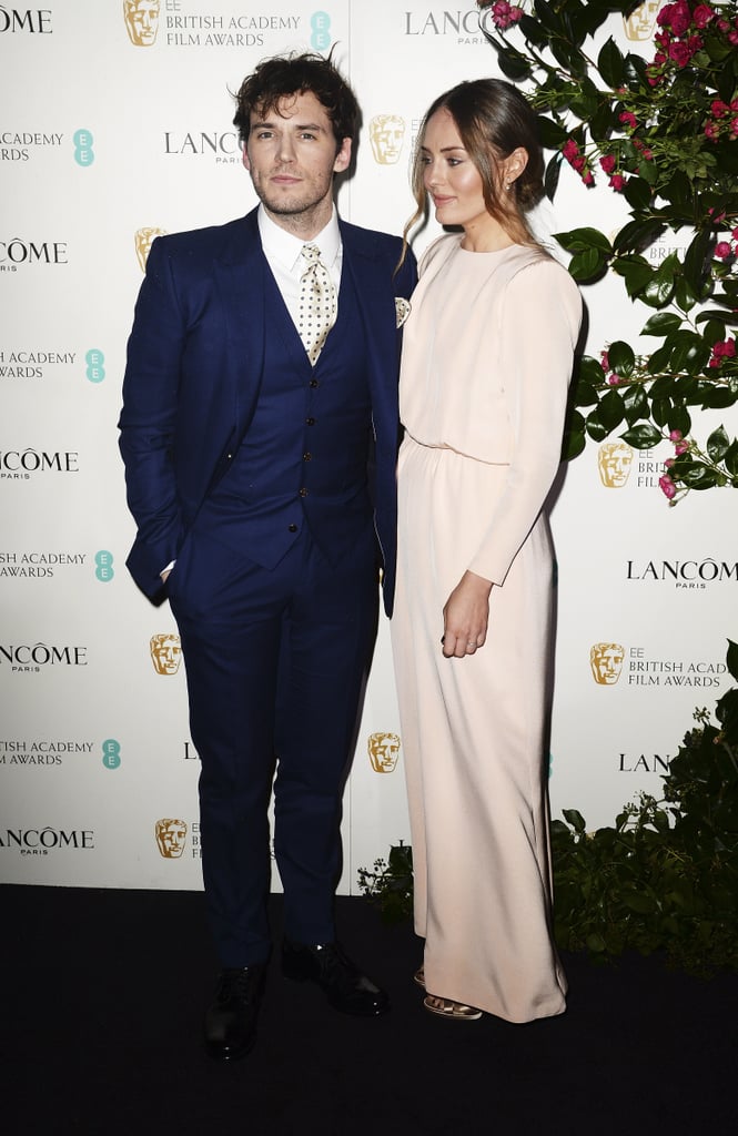 Sam Claflin and Laura Haddock at BAFTA Party 2016