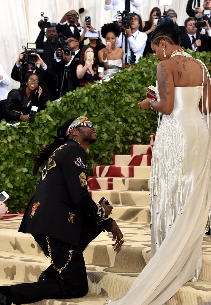 2Chainz Proposes at the Met Gala 2018