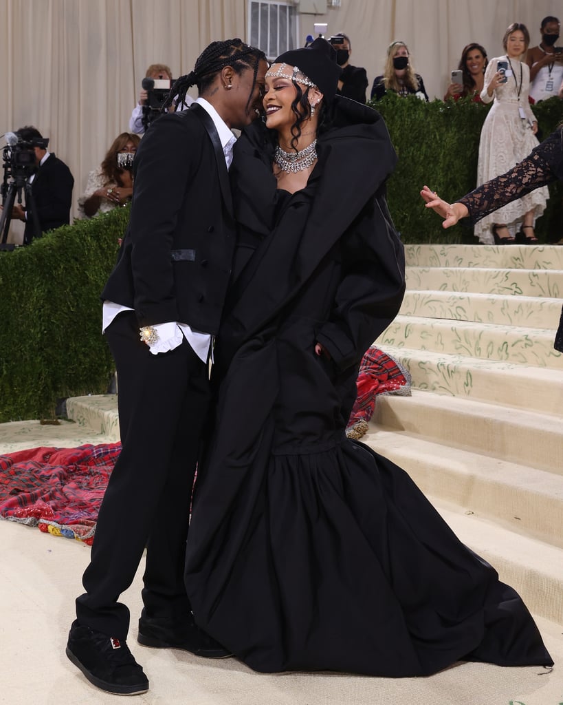 Rihanna and A$AP Rocky Cosy Up at 2021 Met Gala | Photos