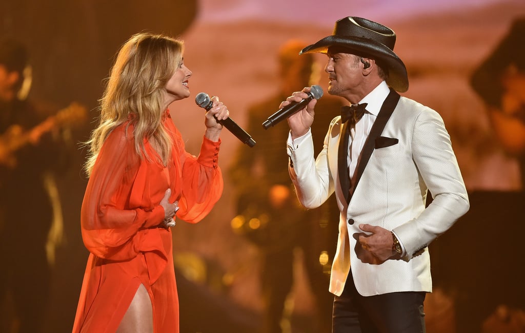 Faith Hill and Tim McGraw at the 2017 CMA Awards